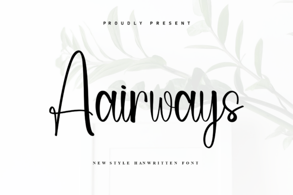Aairways: The Font That Elevates Your Brand