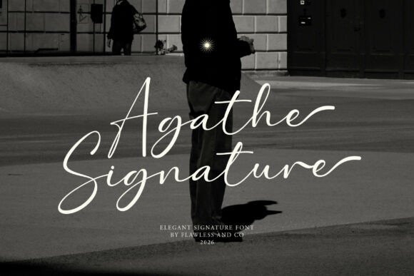 Agathe Signature: A Font That Breathes Elegance Into Every Craft