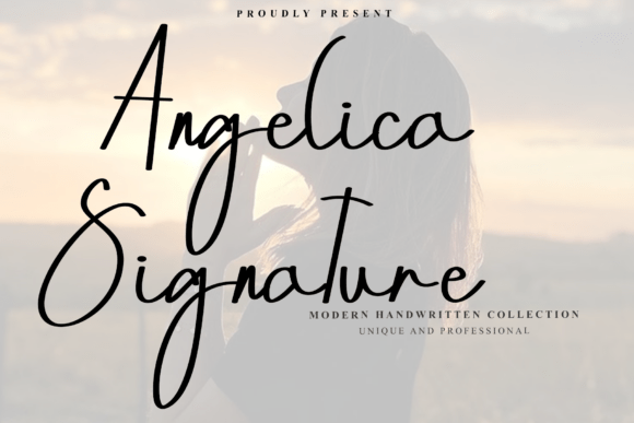 Angelica Signature: A Font for Editorial Elegance