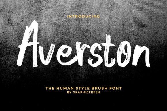 Averstone: A Font That Breathes Life into Editorial Design