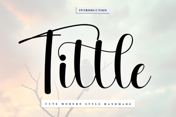 Boost Your Brand with Tittle: A Font That Speaks Volumes