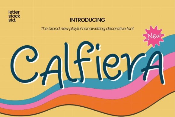Calfiera: A Handwritten Font for Warm Branding
