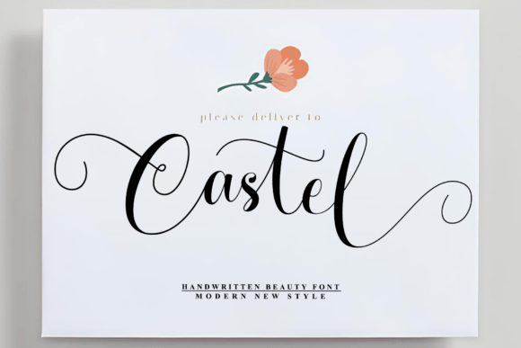 Castel: A Script Font That Adds Rhythm to Branding