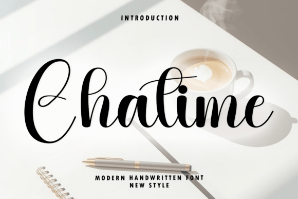 Chatime: A Font That Speaks with Warmth and Style