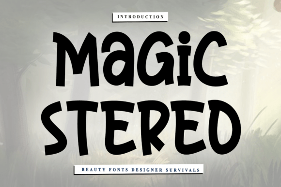 Magic Stereo: The Script Font That Elevates Your Brand