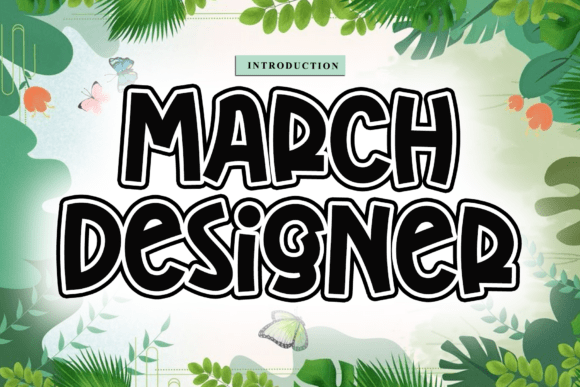 March Designer: A Script Font That Elevates Brand Campaigns