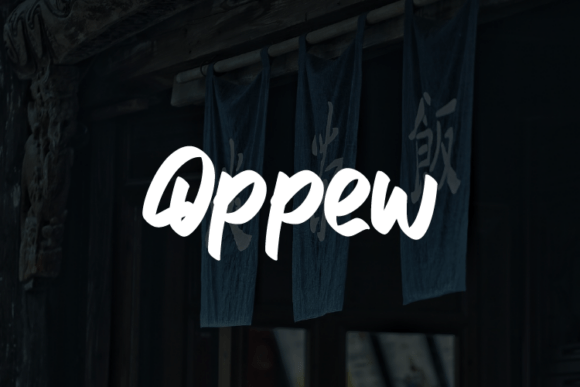 Oppew: A Script Font That Adds Energy to Branding
