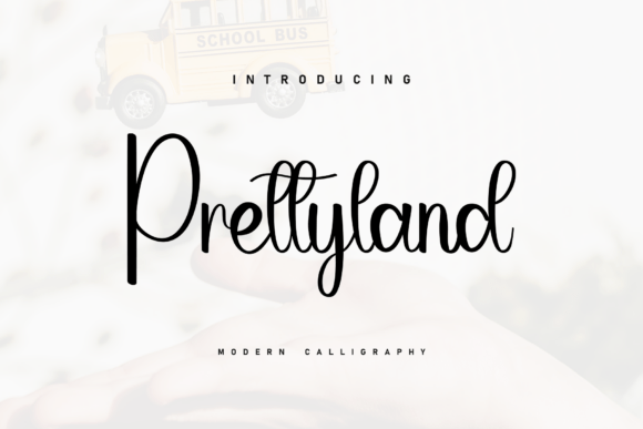 Prettyland: A Handwritten Font for Branding and Creativity