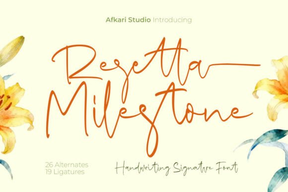 Resetta Milestone: The Font That Elevates Your Digital Brand