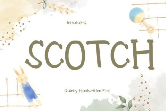 Scones: A Script Font with Personality