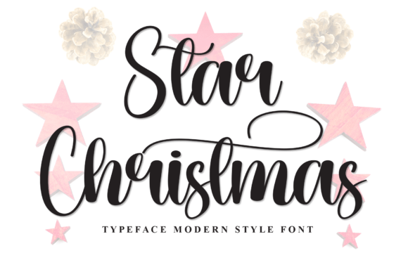 Star Christmas: A Versatile Script Font for Creative Branding