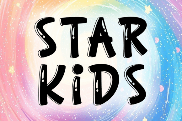 Starkids: A Script Font for Dynamic Campaigns