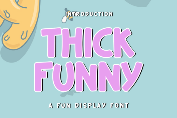 Thick Funny: A Script Font for Editorial Elegance