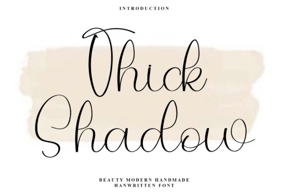Thick Shadow: A Festive Font for Digital Branding