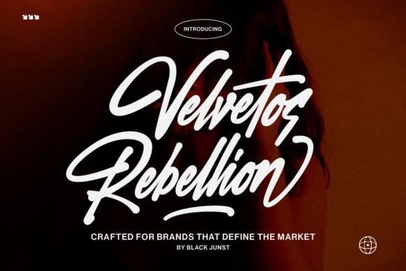 Velvetos Rebellion: A Bold Script for Crafters and Designers